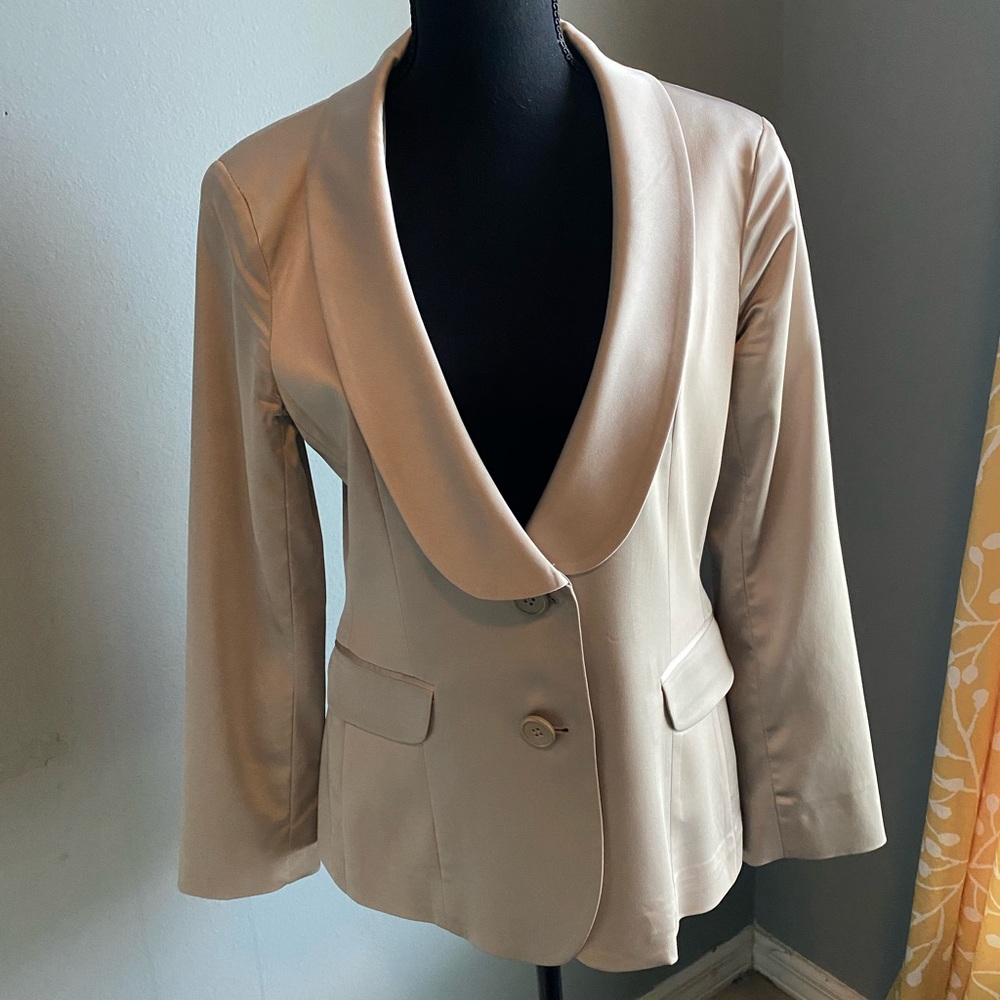 Alain Manoukian Tan Blazer
